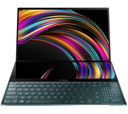 Замена матрицы на ноутбуке Asus ZenBook Pro Duo UX581